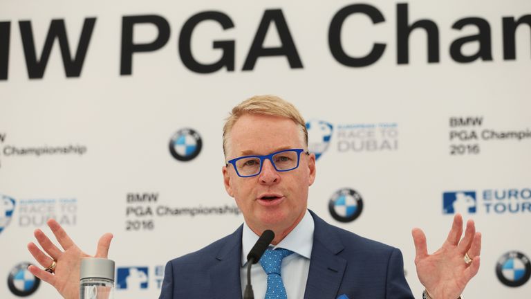 European Tour chief executive Keith Pelley announced there are changes planned for Wentworth