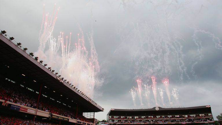 Arsenal bid farewell to Highbury after 93 years at the stadium