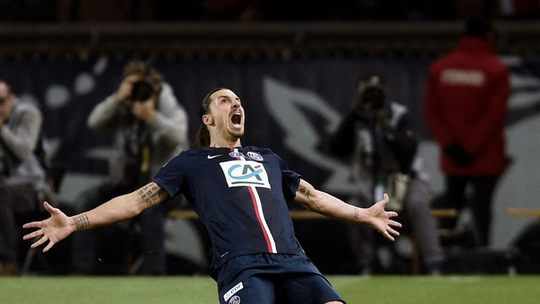 Ibrahimovic is a free agent after leaving Paris Saint-Germain