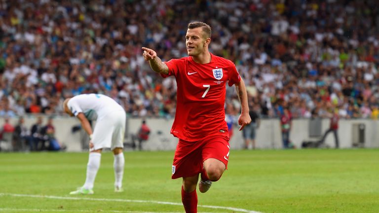 Jack Wilshere has overcome injury to feature in England's squad