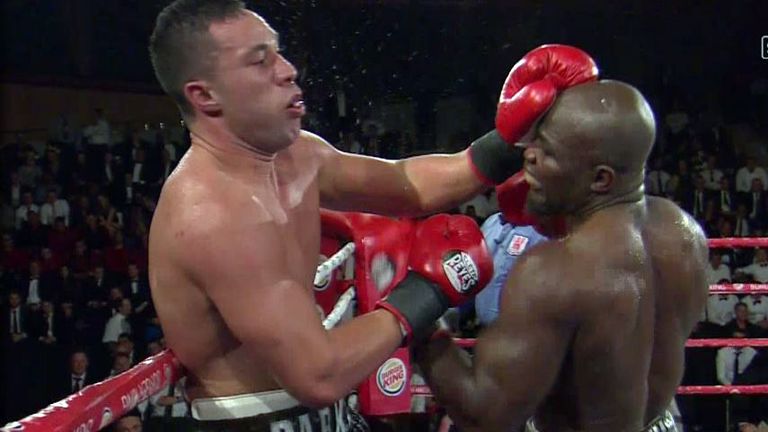 Parker battled to a unanimous decision points win over Takam last year