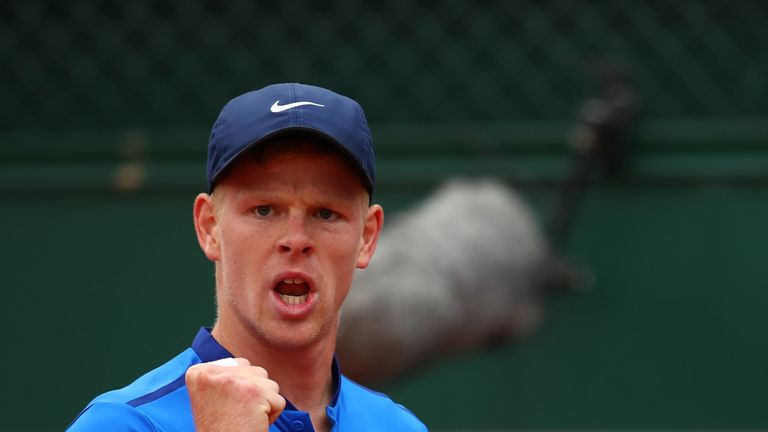 Kyle Edmund has reached the next stage at Roland Garros