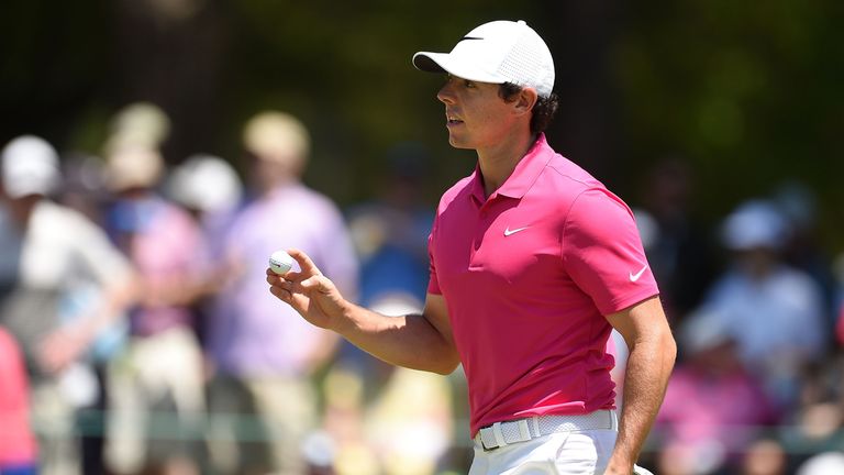 McIlroy mixed two birdies with as many bogeys