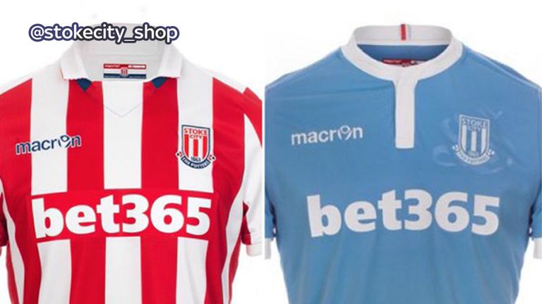 Stoke City will wear a light blue away jersey next season (image c/o Stoke City)