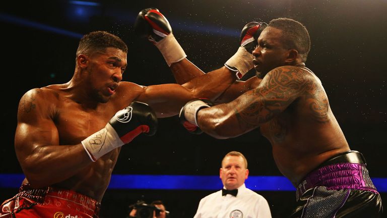 Whyte shared a brutal battle with bitter rival Joshua in 2015