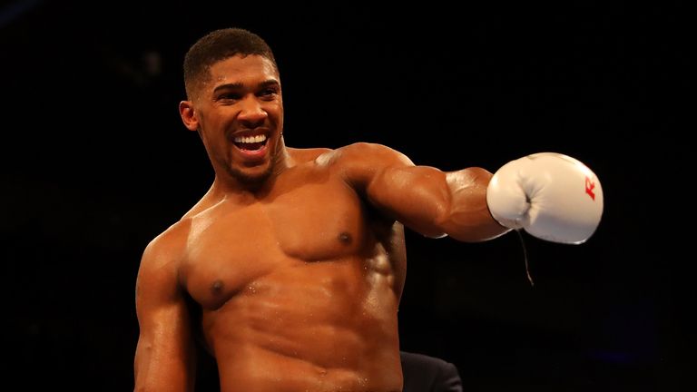 Anthony Joshua will fight in Manchester 