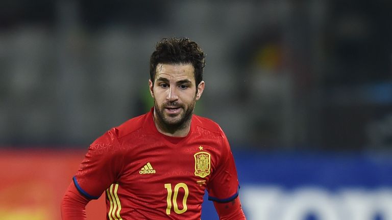 Cesc Fabregas and Spain are out to retain their European Championship crown