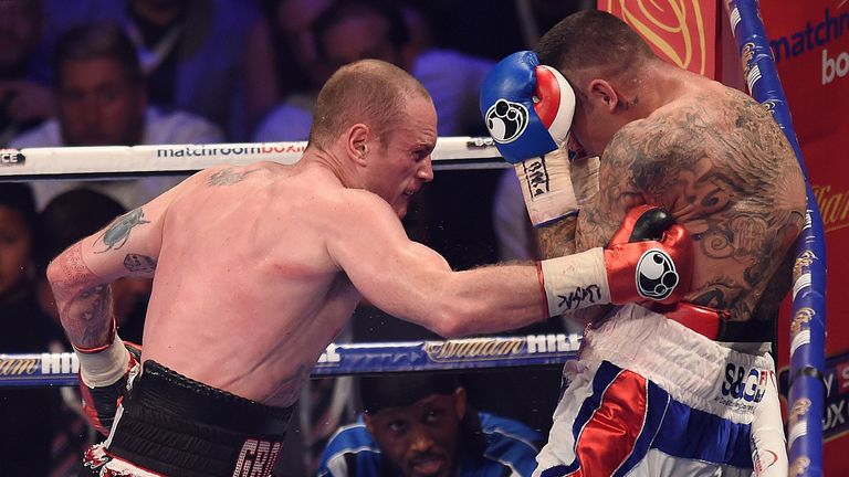 George Groves beat Martin Murray on points in June
