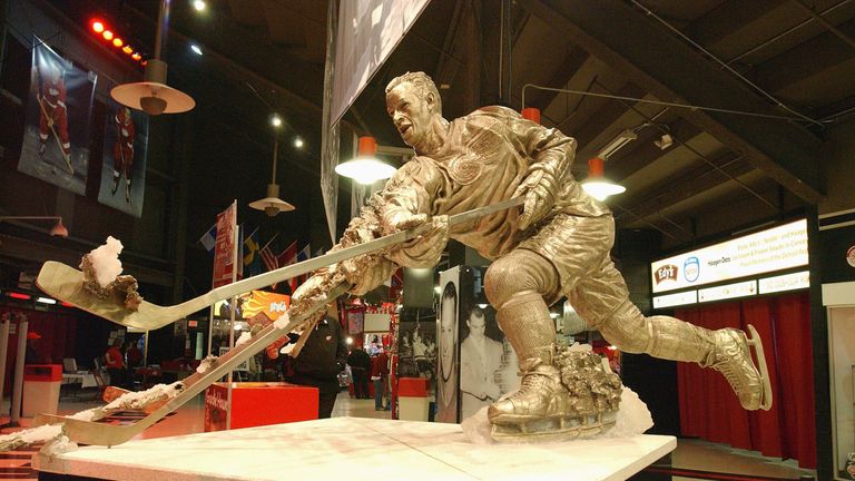 Howe's achievements are already commemorated by a statue inside the Joe Louis Arena