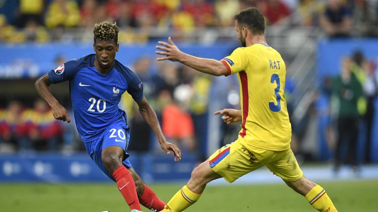 France's midfielder Kingsley Coman plays a similar style to Lozano