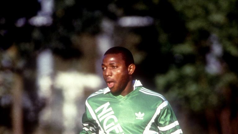 Stephen Keshi made 64 appearances for Nigeria