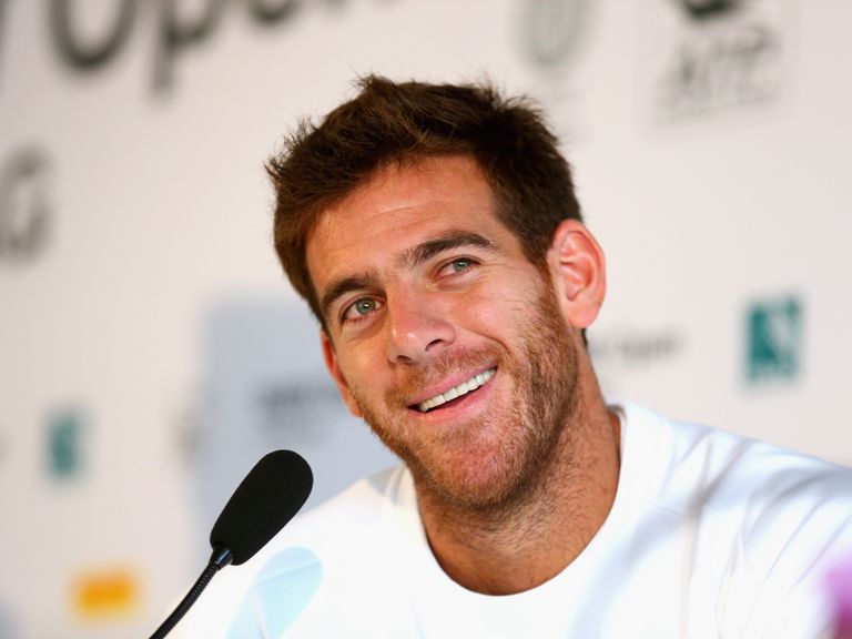 Juan Martin del Potro won his first match on grass in ... - 768 x 576 jpeg 58kB