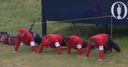 WATCH: Marshalls warm up for Open
