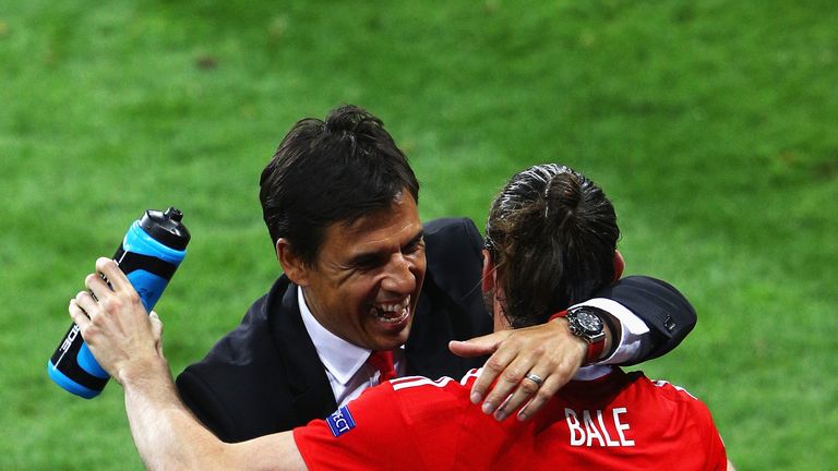 Coleman manages Bale for the Wales national side