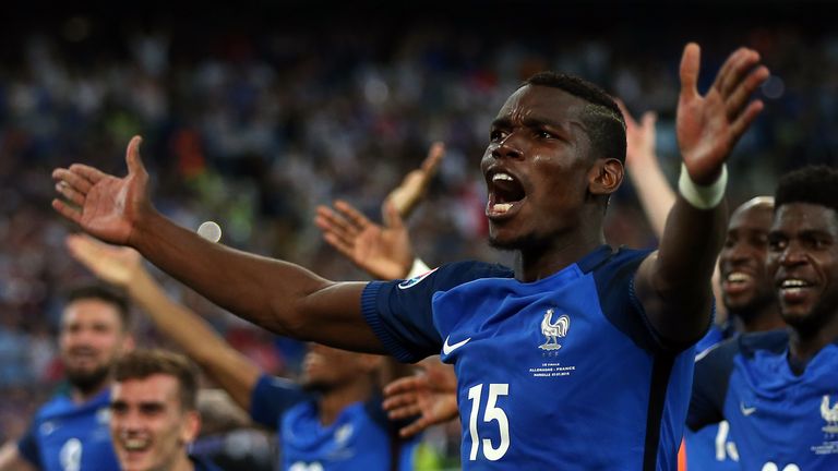 The Juventus midfielder helped France reach the Euro 2016 final