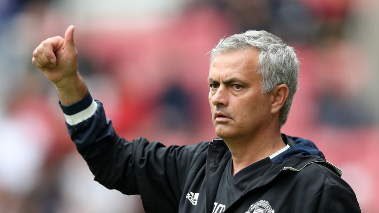 Jose Mourinho began his Manchester United tenure with a win