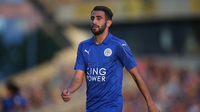 Ranieri believes Riyad Mahrez is happy to stay at Leicester