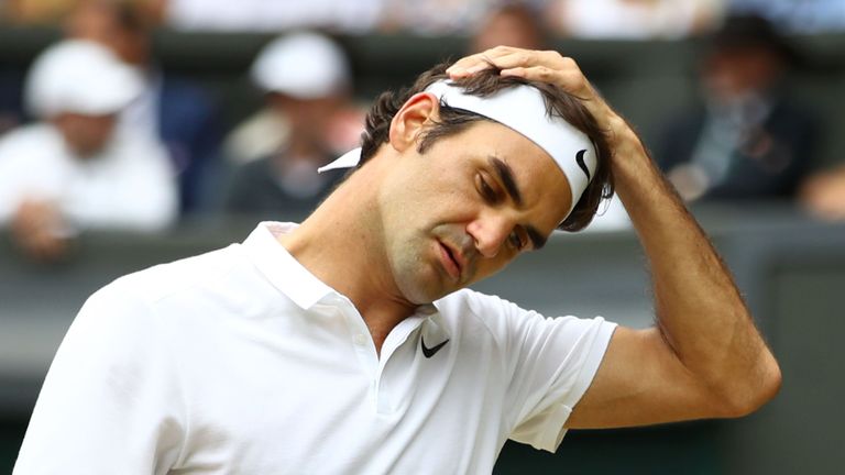 Roger Federer has fallen short in his bid for an 18th Grand Slam title