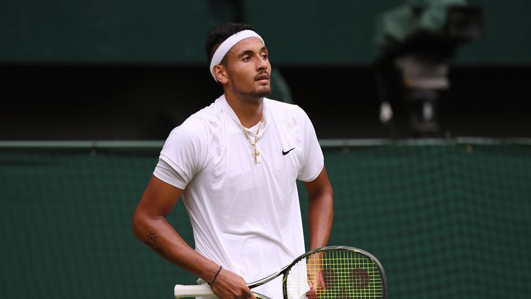 Kyrgios condemned his own performance