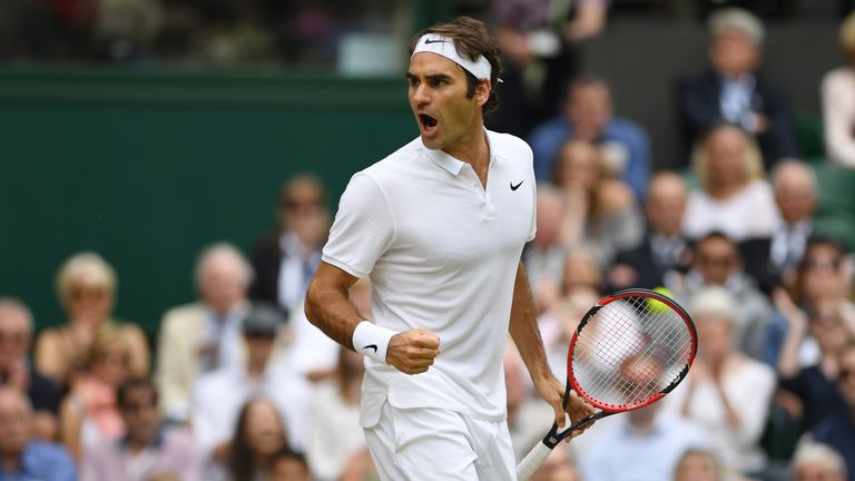 Federer appeared to be heading towards a third straight final