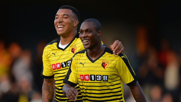Odion Ighalo and Troy Deeney scored 28 of Watford's 40 goals last season