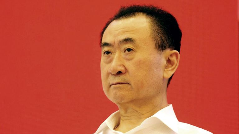 Wang Jianlin, chairman of Wanda Group, has a 20 per cent stake in Atletico Madrid and has been linked with West Brom