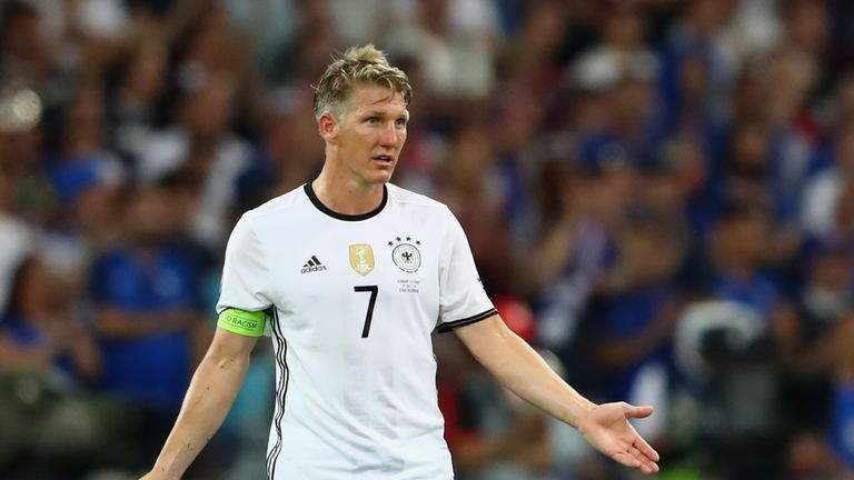 Bastian Schweinsteiger has played his final game for Germany 