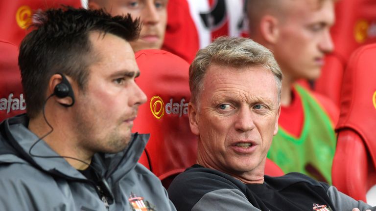 Moyes took over late in the summer following Sam Allardyce's departure