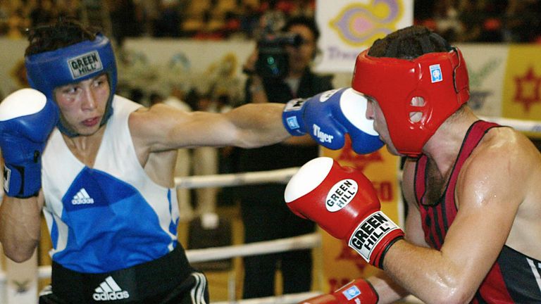 GGG had a 345-5 amateur record but claims his twin was even better