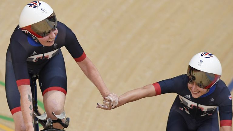 Katie Archibald (left) and Laura Trott (right) will ride the Revolution Series