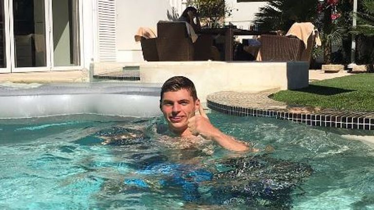 Max Verstappen in the South of France: 'Enjoying my #summerbreak'