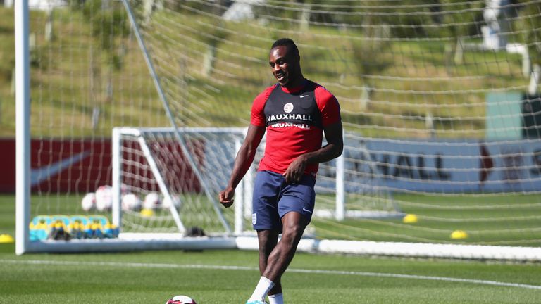Antonio during an England training session at St Georges Park