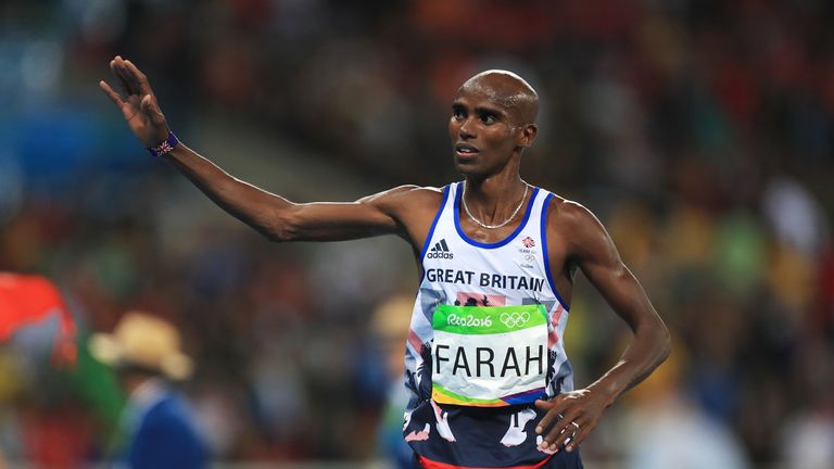 Mo Farah finished seventh in the Great Edinburgh International XCountry, his first event since being knighted in the New Year's honours