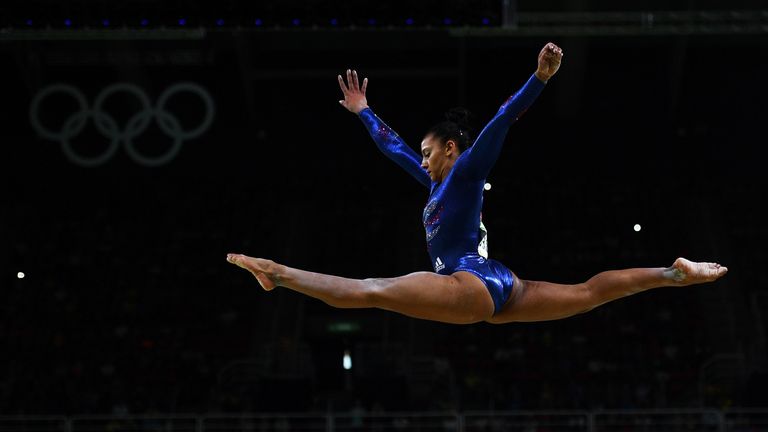 Rebecca Downie won the 2015 Sportswoman award