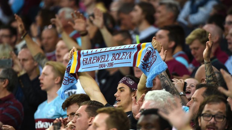The London Stadium was a 54,000 sell-out