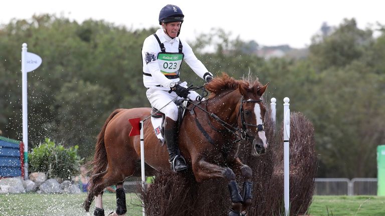William Fox-Pitt could not close the gap on the leaders