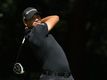 Jason Day drives off the second hole at Crooked Stick on Sunday but later had to withdraw