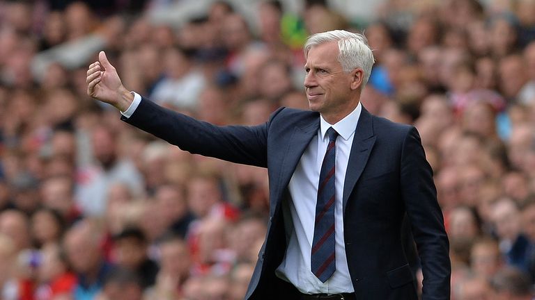 Pardew has guided Palace into seventh place in the Premier League