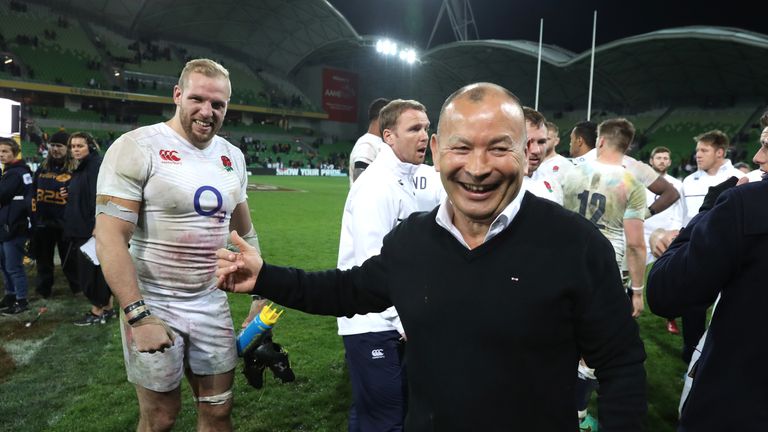 Haskell has enjoyed great success under Eddie Jones
