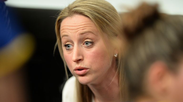 Beckford-Chambers says Jess Thirlby is a formidable coach