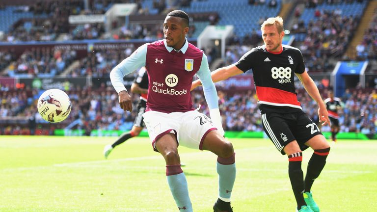 Jonathan Kodjia was signed from Bristol City this summer for a Championship record fee