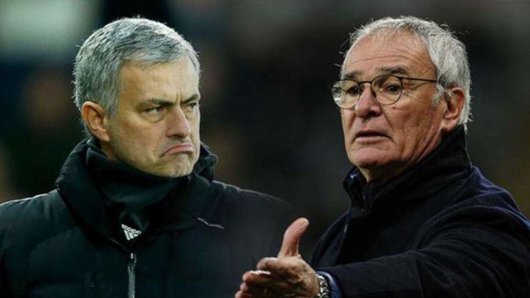 Jose Mourinho and Claudio Ranieri are two very different characters