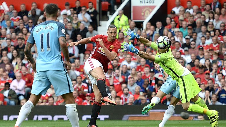 Zlatan Ibrahimovic's goal against Man City was the most tweeted moment of the Premier League season