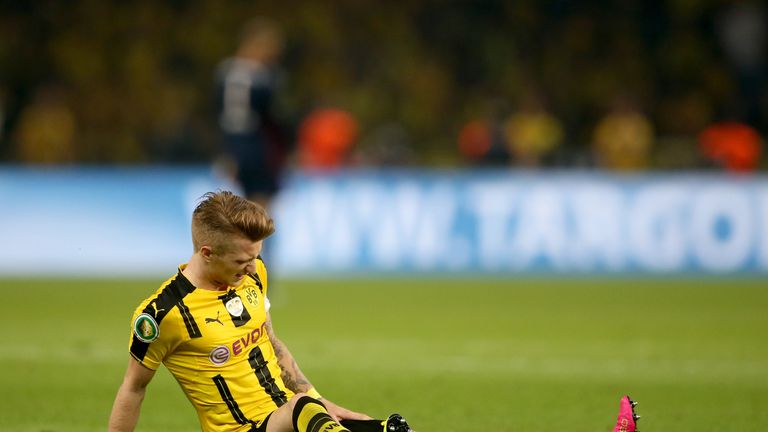 Marco Reus has sustained another injury after a disappointing season for Dortmund