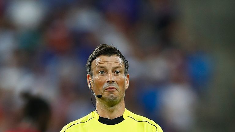 Referee Mark Clattenburg proved to be a controversial figure at the Ramon Sanchez Pizjuan on Tuesday