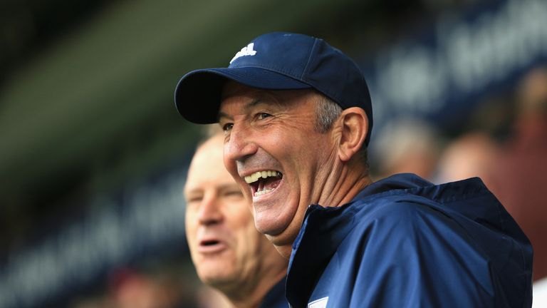 Tony Pulis has a good record against his old side having won four games against them including three with West Brom
