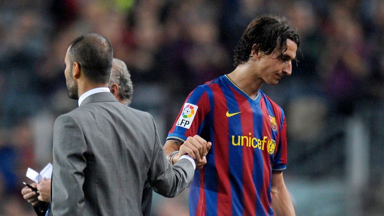 Zlatan Ibrahimovic revient sur sa difficile relation avec Guardiola au Barça