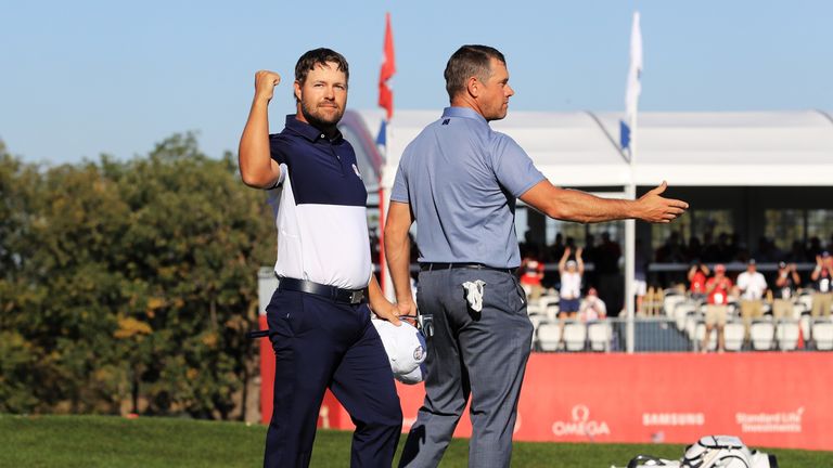 Ryan Moore secured the winning point against Lee Westwood