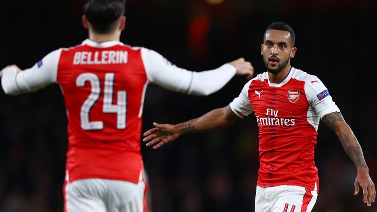 Bellerin has formed an effective partnership with Theo Walcott on Arsenal's right