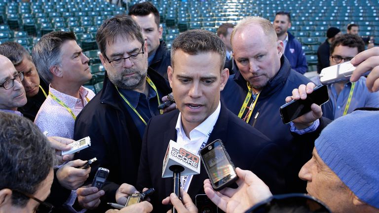 Theo Epstein has been in charge of the Cubs' baseball operations since 2011